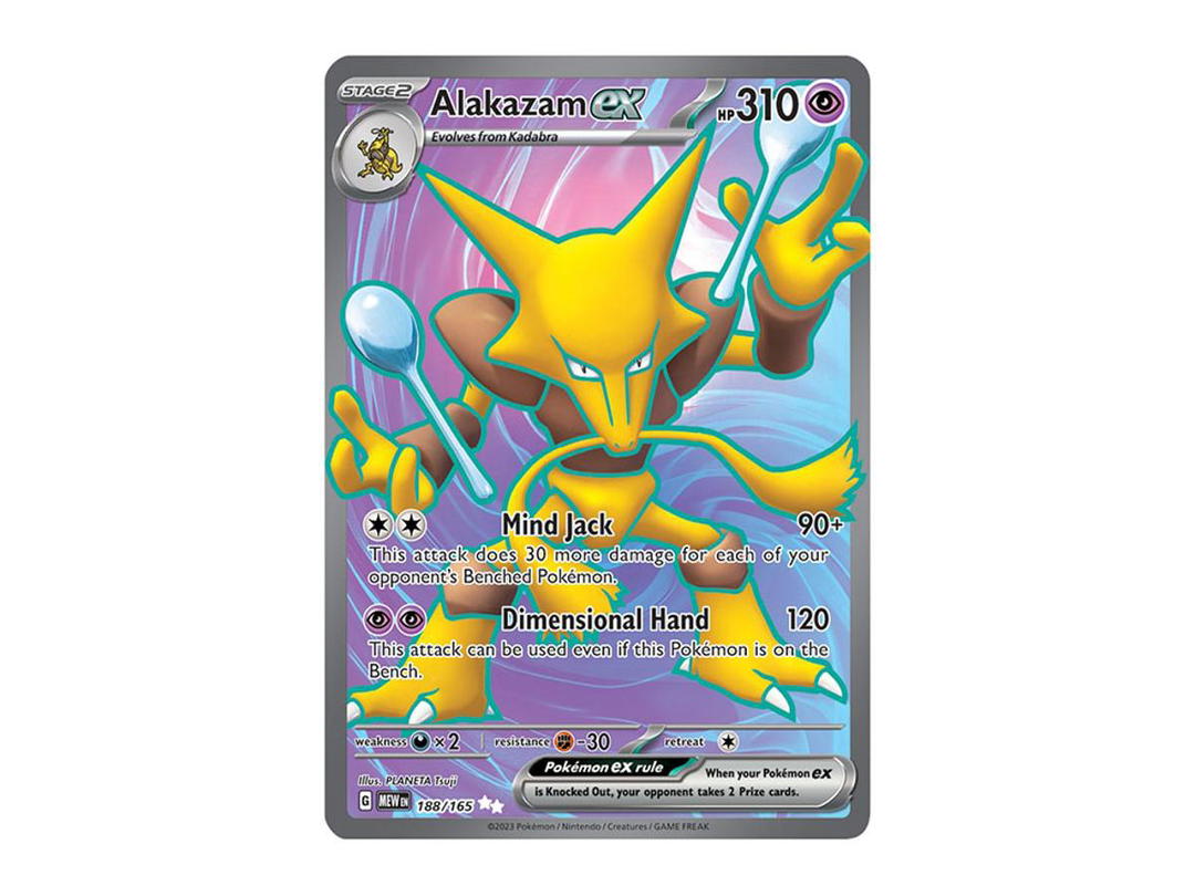 Pokemon Pokemon Alakazam ex UR [MEW EN 188/165](Scarlet & Violet "151")