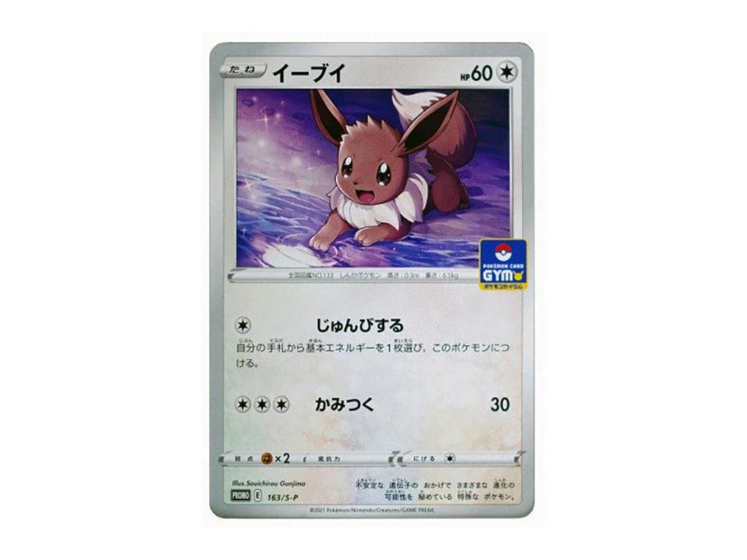 Pokemon Pokemon Eevee : PROMO P [S-P 163](Pokemon Card Game Sword & Shield Promo Card Pack "5th edition")