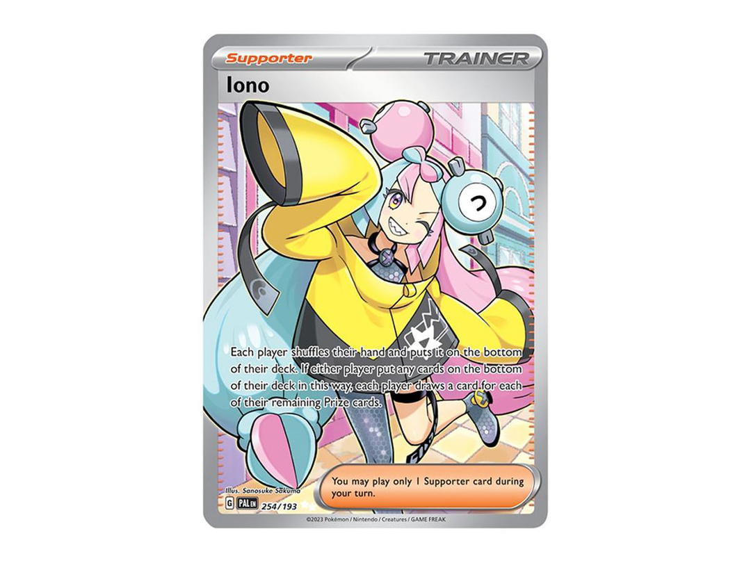 Pokemon Pokemon Iono UR [PAL EN 254/193](Scarlet & Violet "Paldea Evolved")