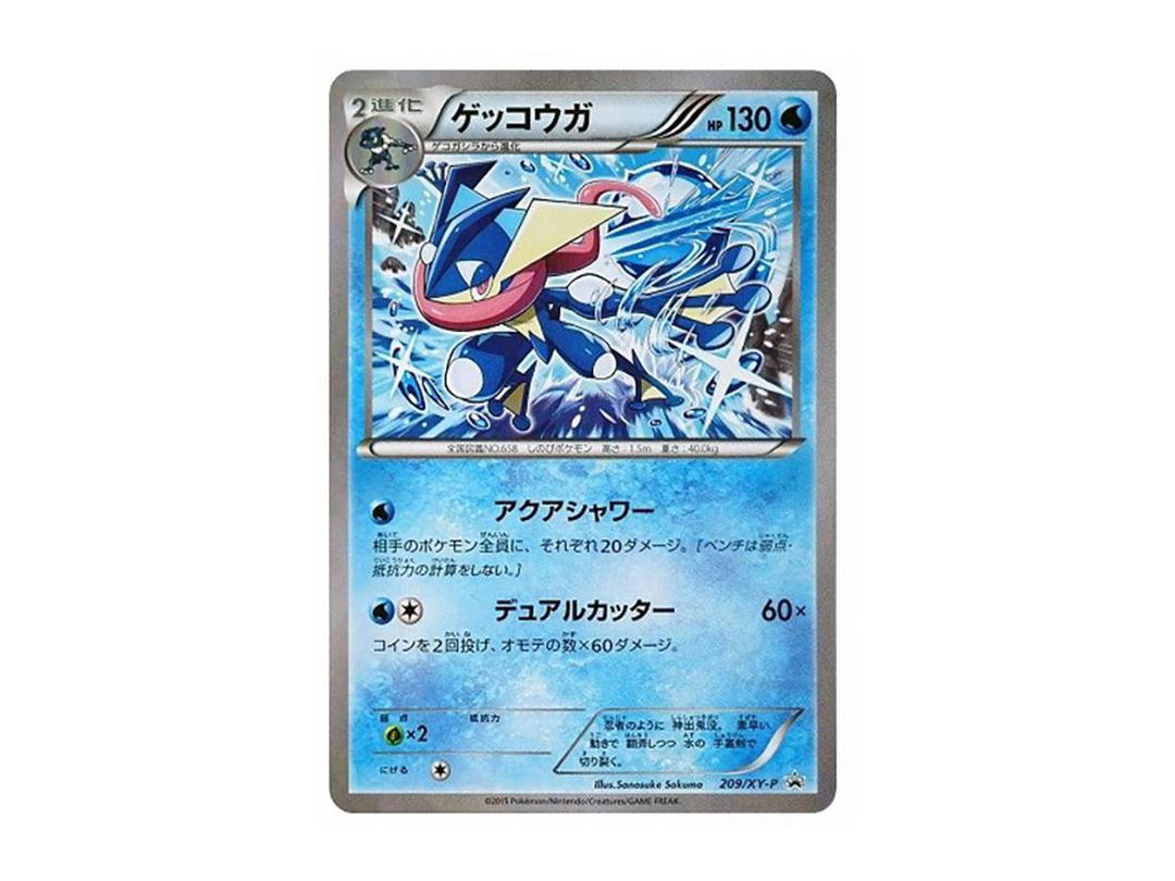Pokemon Pokemon Greninja P [XY-P 209](Promotional Cards "FamilyMart Gift Campaign Original Card")