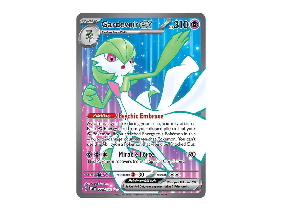Pokemon Pokemon Gardevoir ex UR [SVI EN 228/198](Scarlet & Violet)
