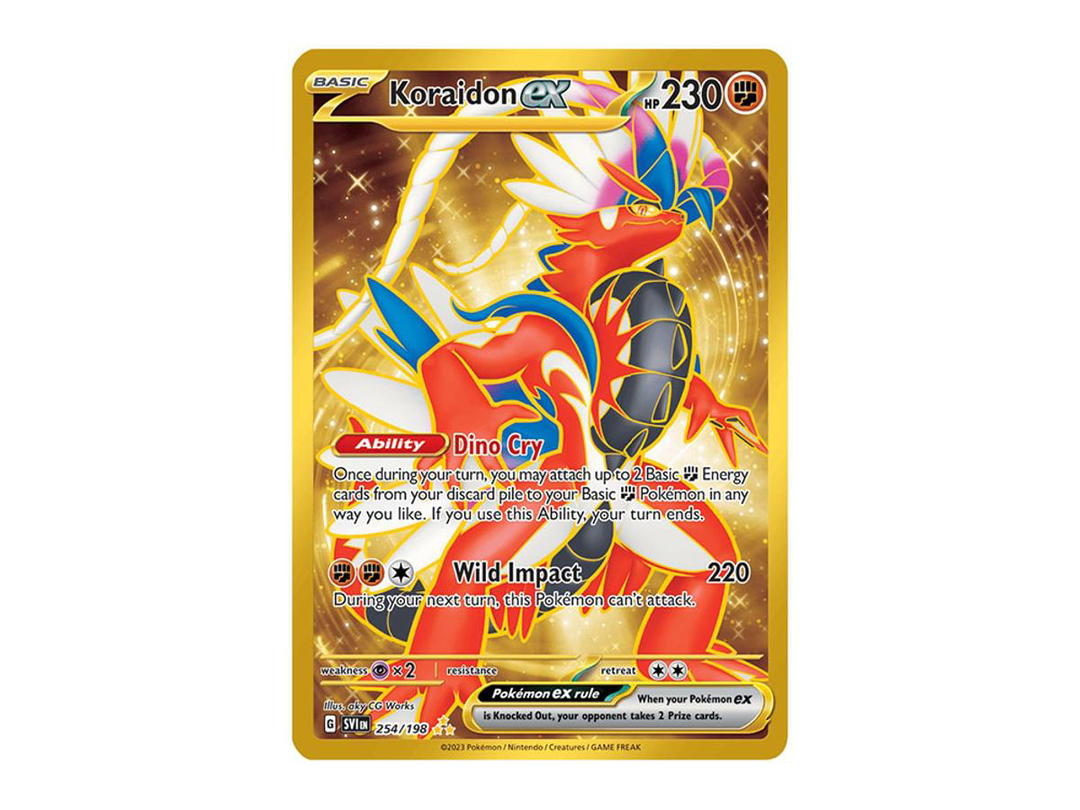 Pokemon Pokemon Koraidon ex HR [SVI EN 254/198](Scarlet & Violet)