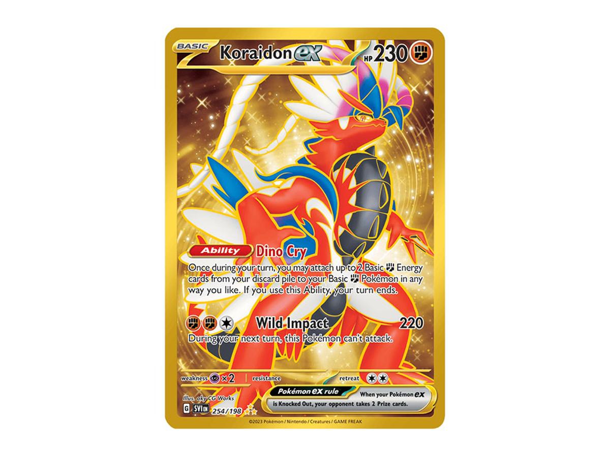 Pokemon Pokemon Koraidon ex HR [SVI EN 254/198](Scarlet & Violet)