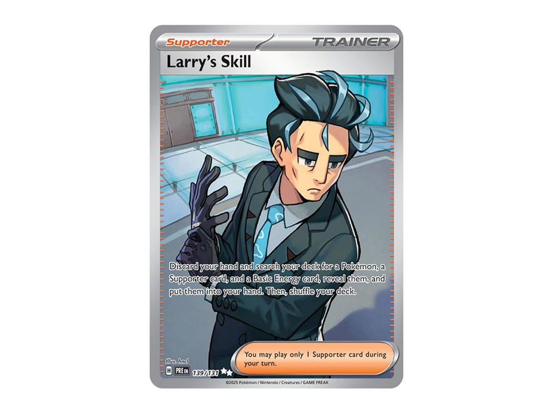 Pokemon Pokemon Larry's Skill UR [PRE EN 139/131](Scarlet & Violet "Prismatic Evolutions")