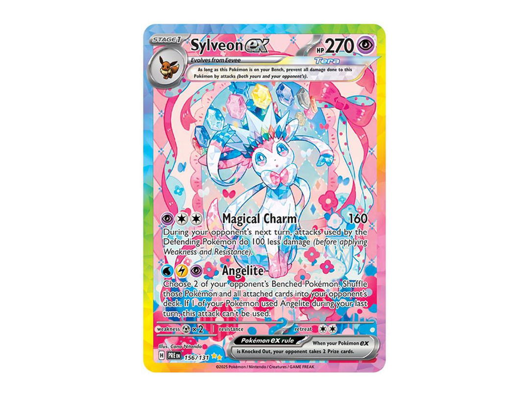 Pokemon Pokemon Sylveon ex SIR [PRE EN 156/131](Scarlet & Violet "Prismatic Evolutions")