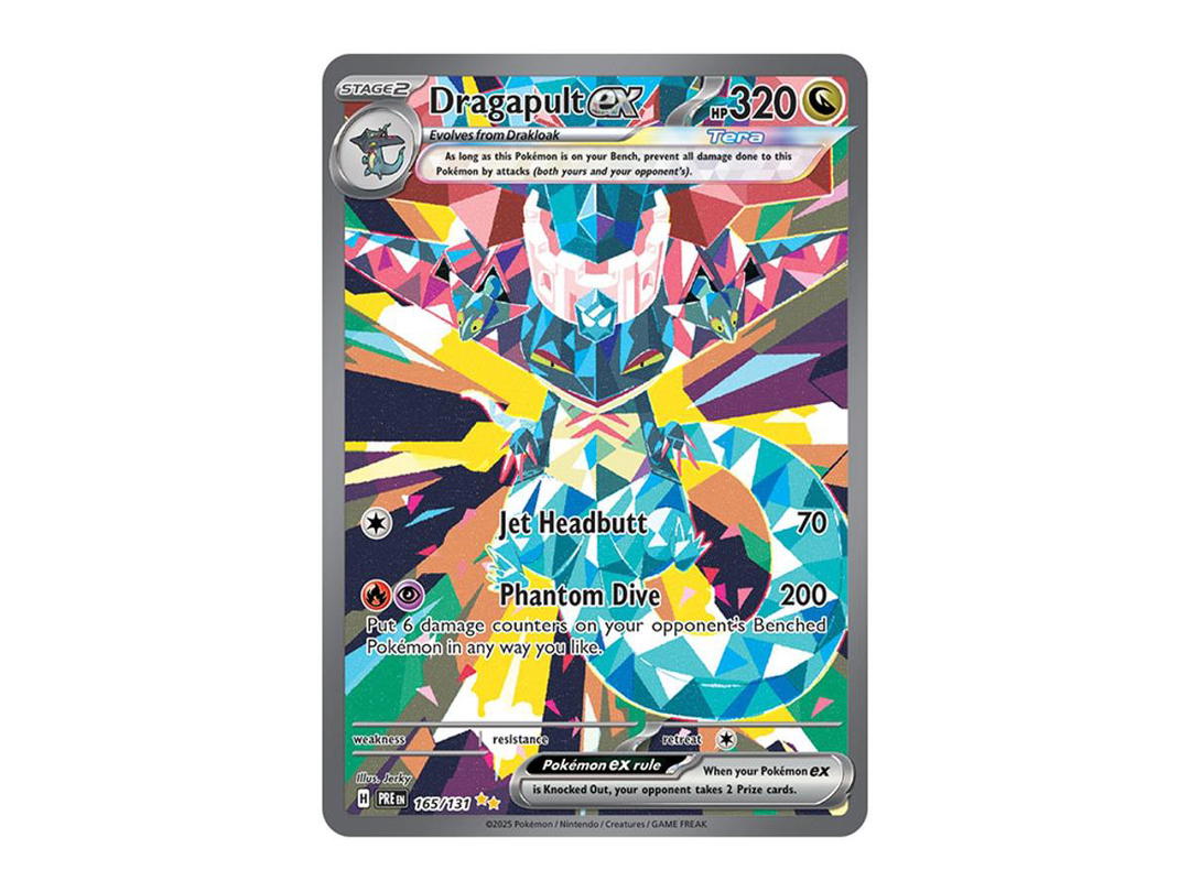 Pokemon Pokemon Dragapult ex SIR [PRE EN 165/131](Scarlet & Violet "Prismatic Evolutions")
