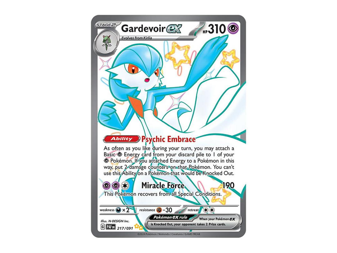 Pokemon Pokemon Gardevoir ex SUR [PAF EN 217/091](Scarlet & Violet "Paldean Fates")