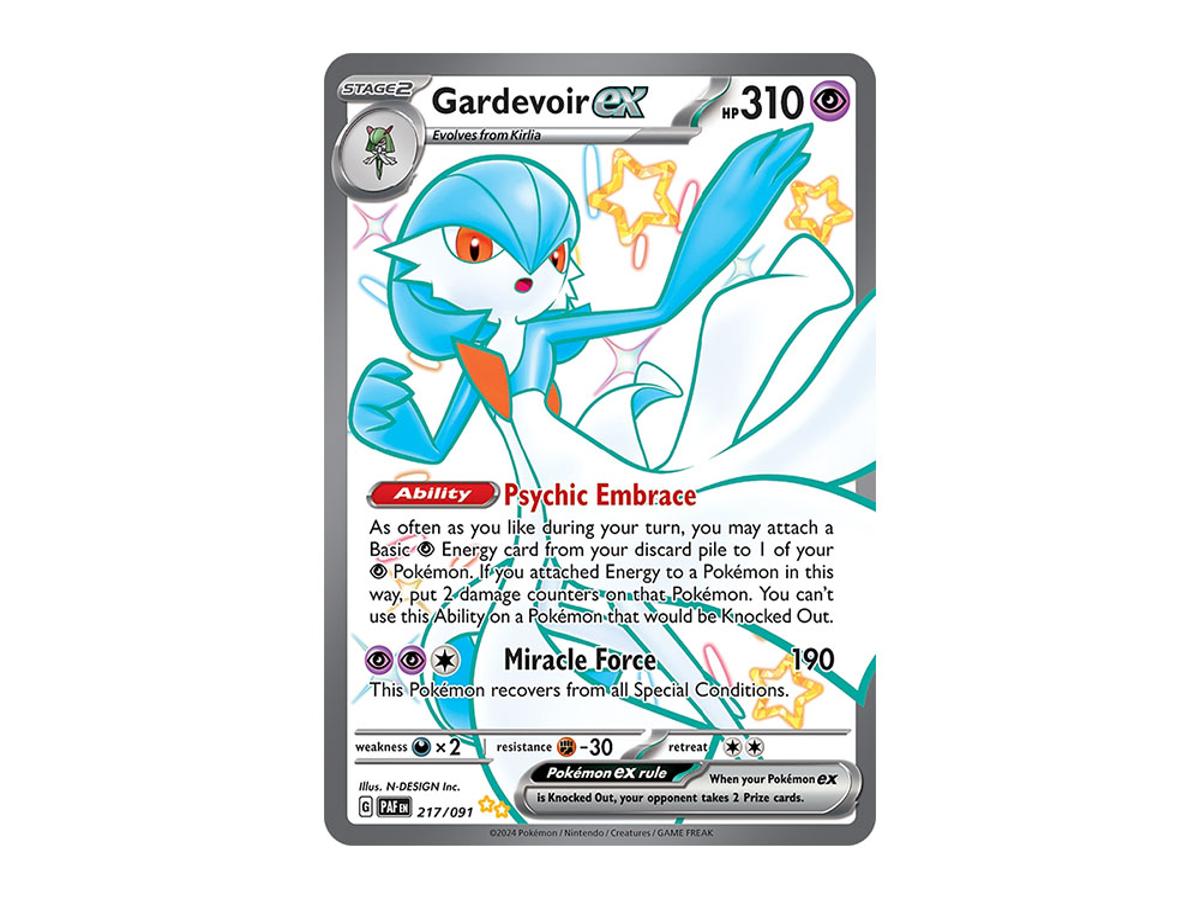 Pokemon Pokemon Gardevoir ex SUR [PAF EN 217/091](Scarlet & Violet "Paldean Fates")