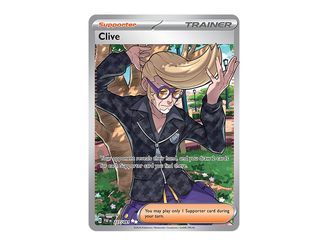 Pokemon Pokemon Clive UR [PAF EN 227/091](Scarlet & Violet "Paldean Fates")