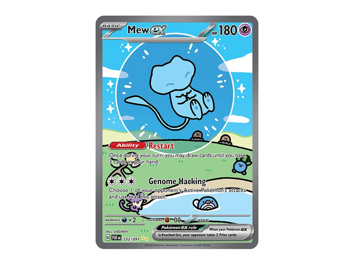 Pokemon Pokemon Mew ex SIR [PAF EN 232/091](Scarlet & Violet "Paldean Fates")
