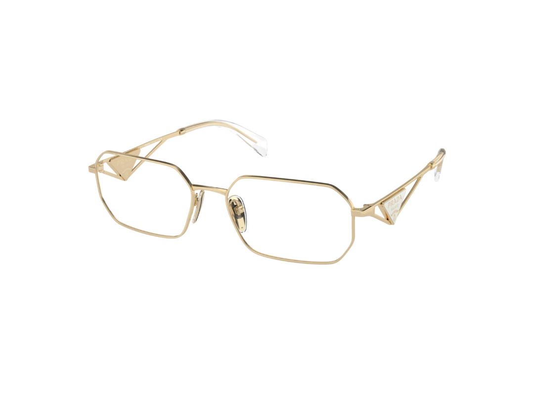 Prada Prada Eyeglasses In Pale Gold Frame