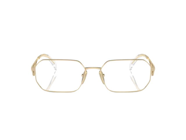 Prada Prada Eyeglasses In Pale Gold Frame - view 2