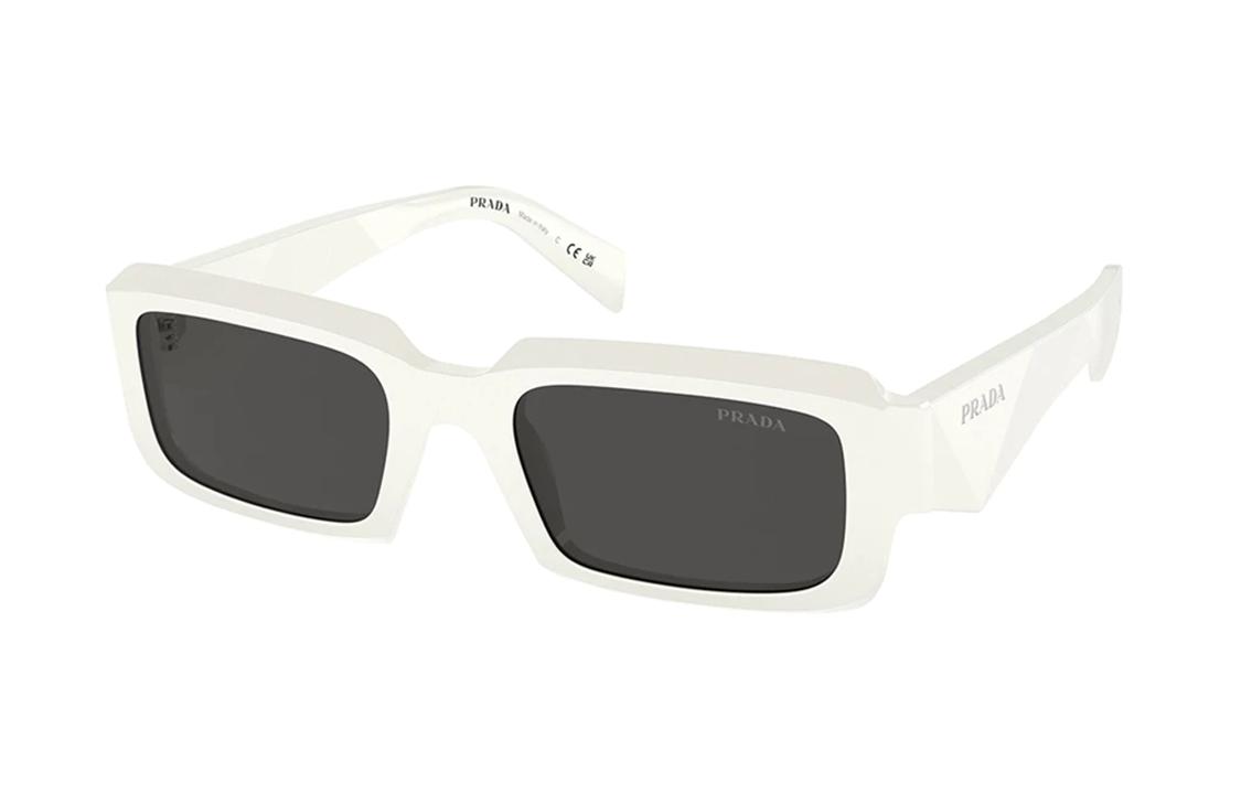 Prada Prada Rectangular Sunglasses Men's White