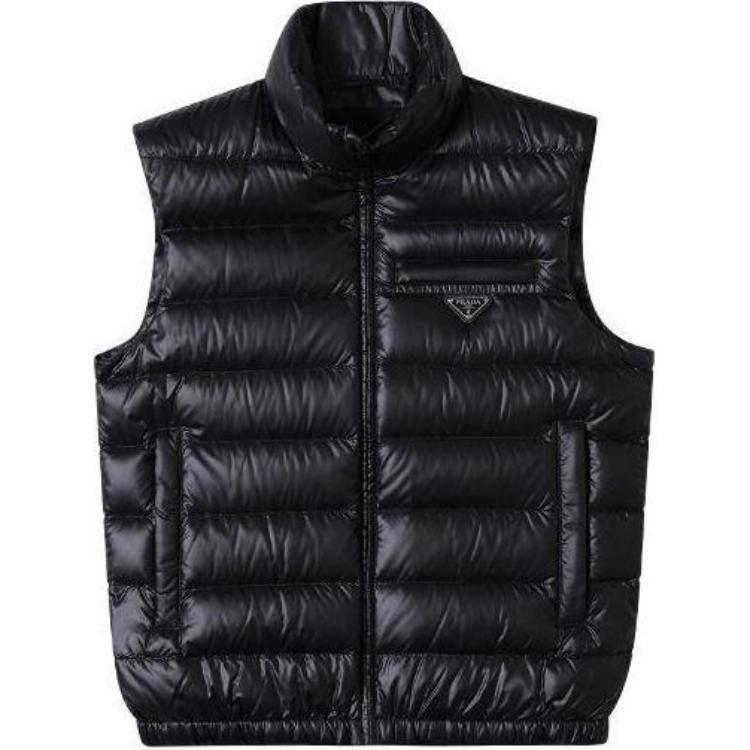 Prada Prada Vests Men Black