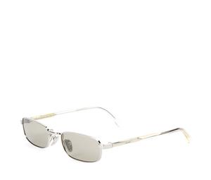 Buy Prada Acetate Rectangular Sunglasses Men's Silver at Sasom – Authentic and Ready to Ship