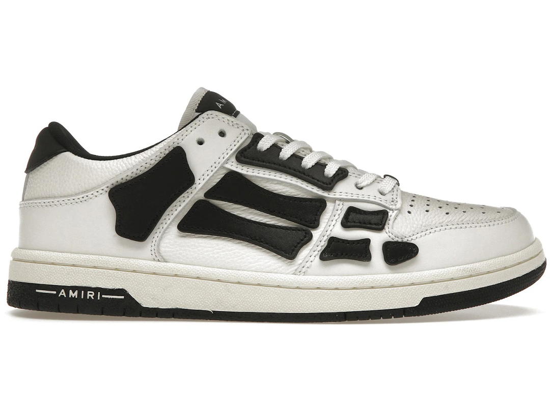 AMIRI AMIRI Skel Top Low White Black White
