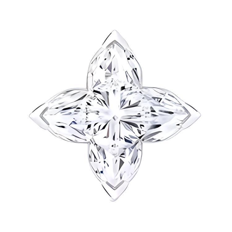Louis Vuitton Louis Vuitton Lv Diamonds Stud Lv Monogram Star Cut - Per Unit