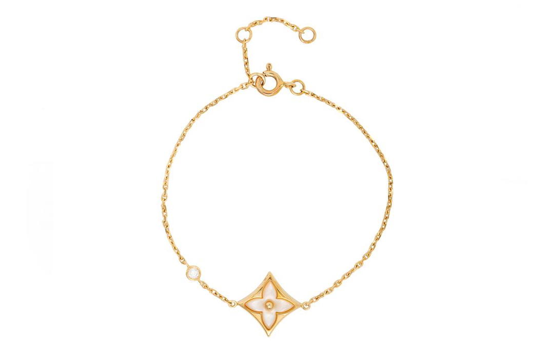 Louis Vuitton Louis Vuitton Color Blossom Bb Star Bracelet Pink Gold Pink Mother-Of-Pearl And Diamond