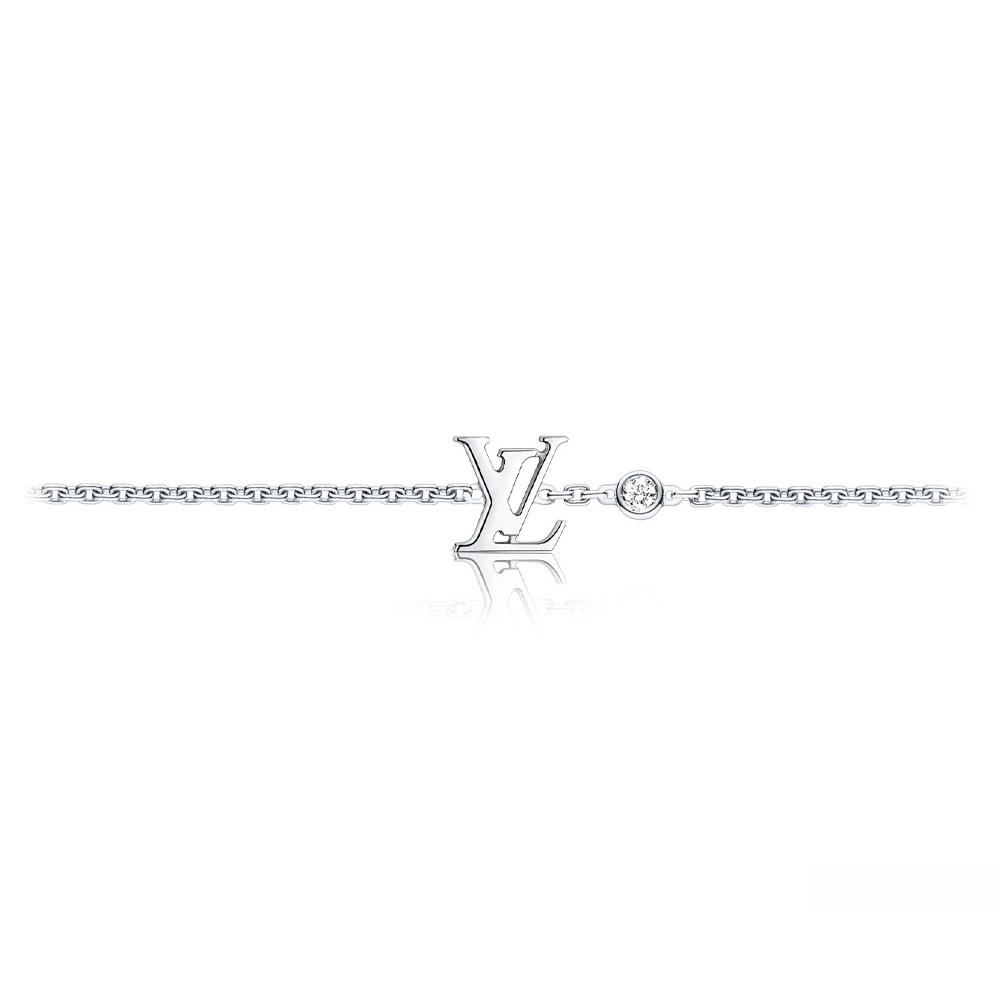 Louis Vuitton Louis Vuitton Idylle Blossom Lv Bracelet White Gold And Diamond