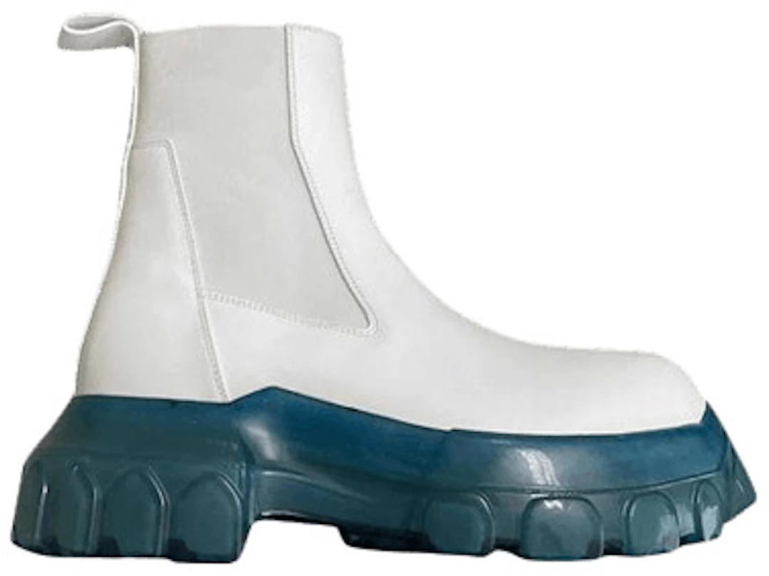 Rick Owens Rick Owens Mega Bozo Tractor Beetle Chalk White Blue Transparent (Women's)