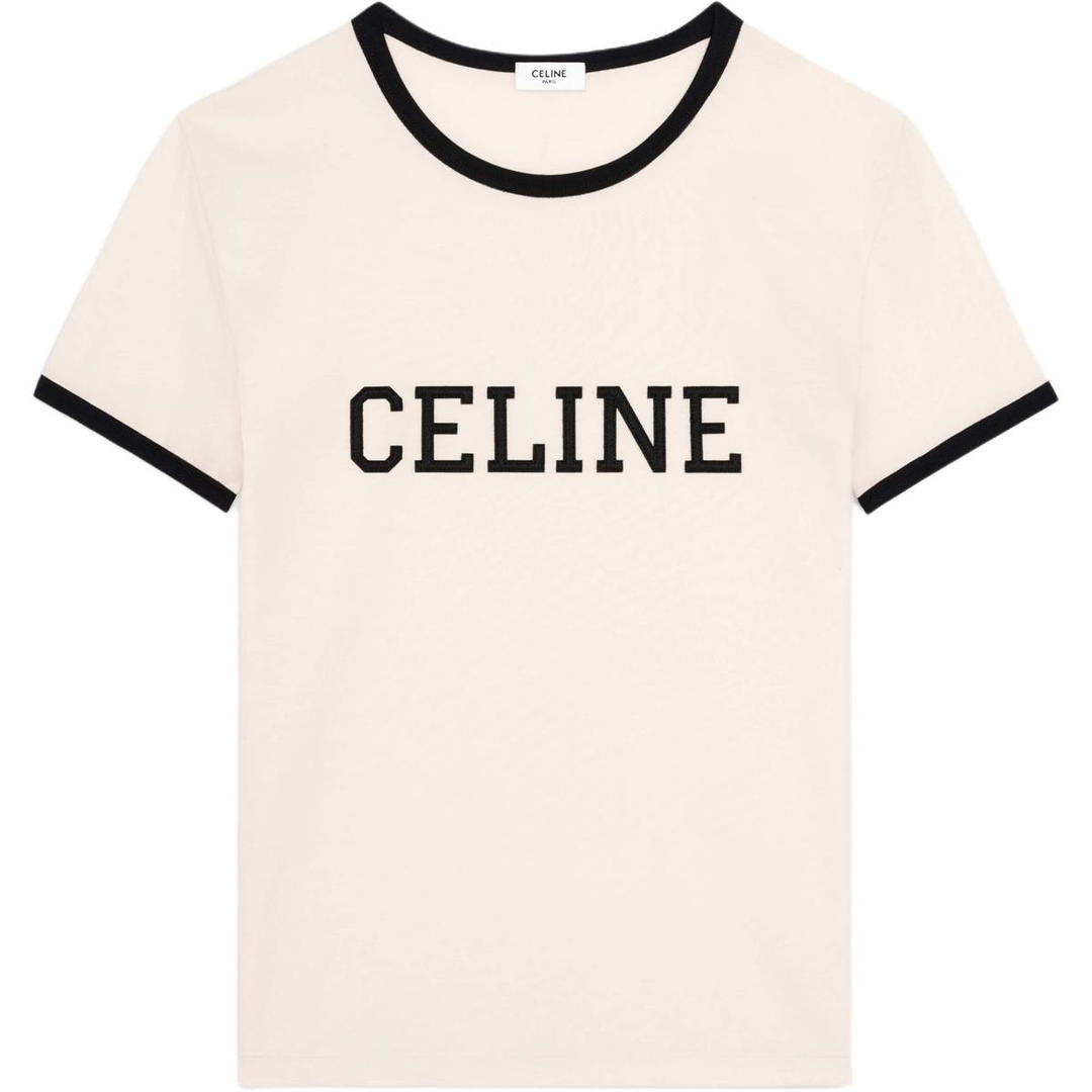 Celine Celine Regular T shirt In Cotton Jersey