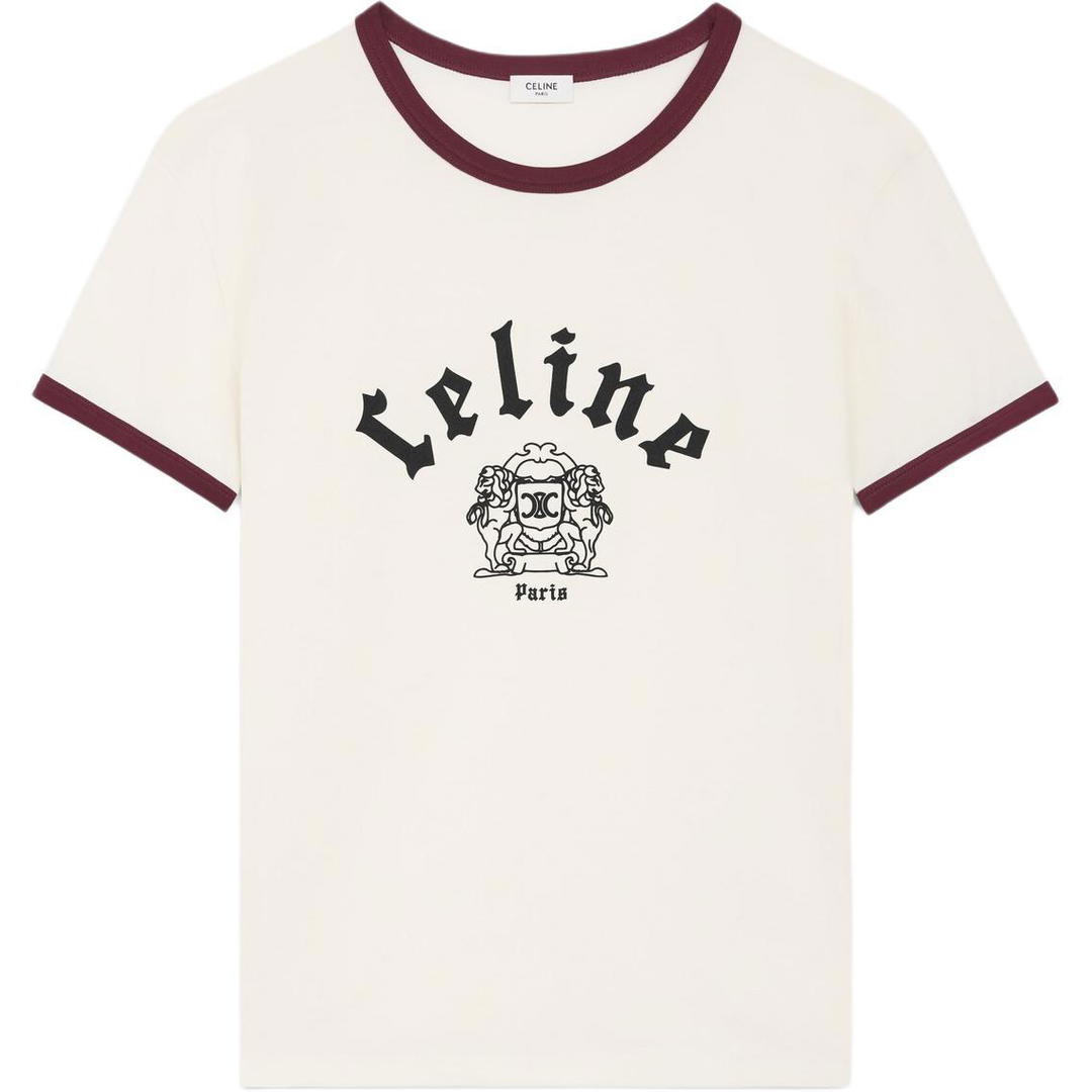 Celine Celine T Shirt Men's Washed White