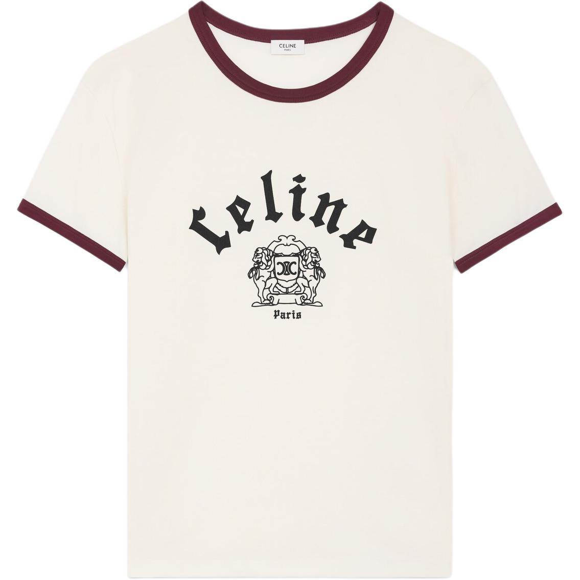 Celine Celine T Shirt Men's Washed White