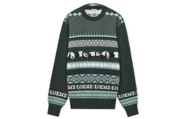 Loewe Loewe Sweater In Wool Sweater Women's Dark Green