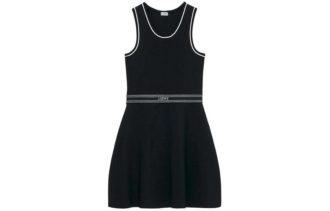 Loewe Loewe SS24 Sleeveless Dress Women's Black
