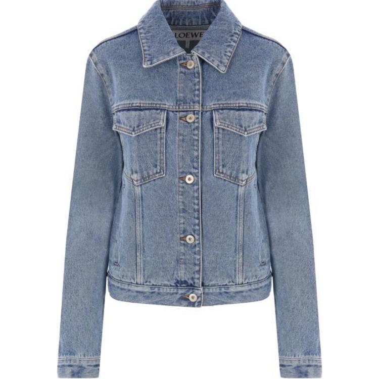 Loewe Loewe Anagram Jacket 'Mid Blue Denim'