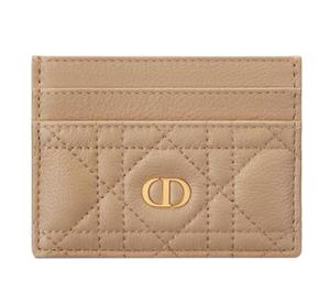 Buy Dior Caro Series Soft Calfskin Card Holder Women's Cookie Brown at Sasom – Authentic and Ready to Ship
