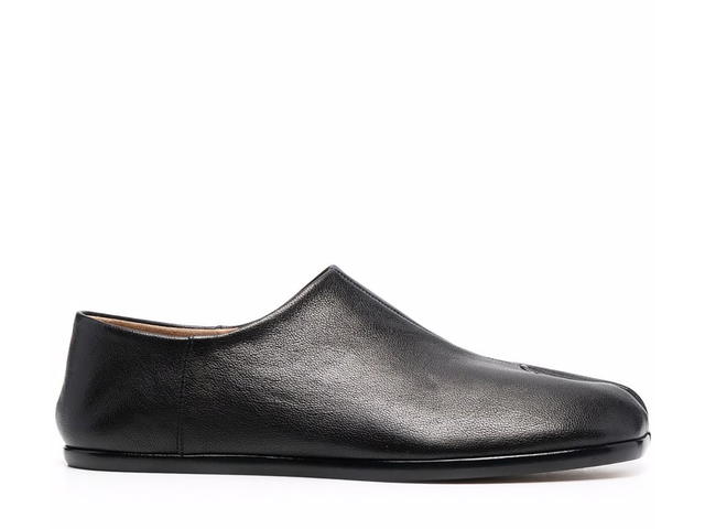 Maison Margiela Maison Margiela Tabi Leather Sliponblack Leather - view 1
