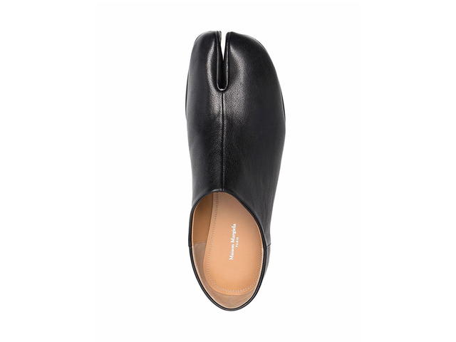 Maison Margiela Maison Margiela Tabi Leather Sliponblack Leather - view 2