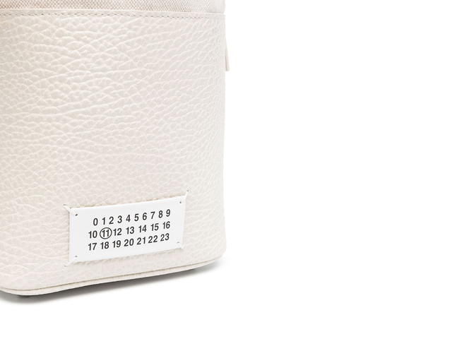Maison Margiela Maison Margiela Leather Bucket Bagnude Neutrals Leather 80 Leather 20 Fabric - view 4