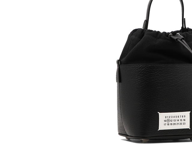 Maison Margiela Maison Margiela 5ac Crossbody Bagblack Calf Leather - view 4