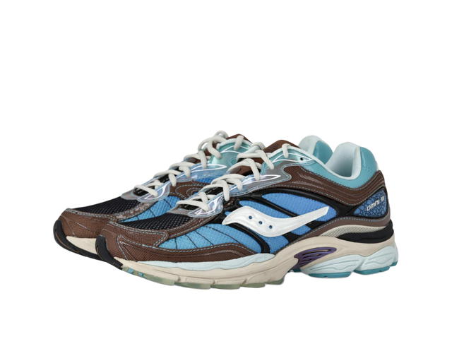 Saucony Saucony ProGrid Omni 9 Footpatrol Blue Brown - view 3