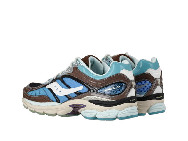 Saucony Saucony ProGrid Omni 9 Footpatrol Blue Brown - view 4