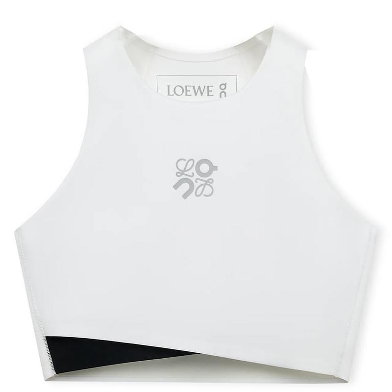 On Loewe x On SS24 Tank Tops Women's White