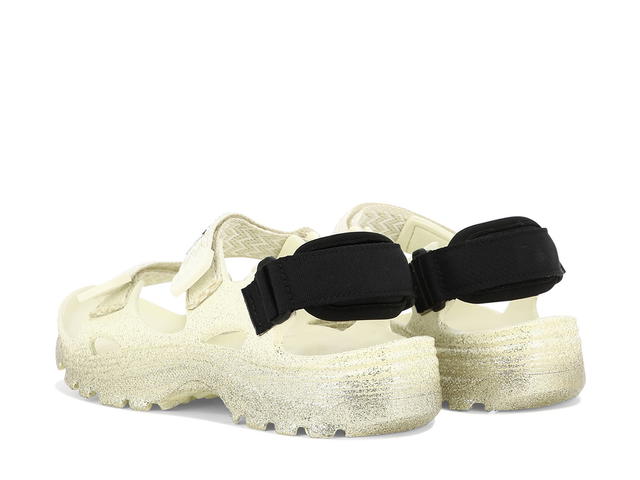 Lanvin Lanvin Lavin X Suicoke Wave Curb Sandalsgold Gomma Gomma (W) - view 4