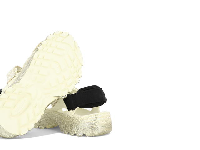 Lanvin Lanvin Lavin X Suicoke Wave Curb Sandalsgold Gomma Gomma (W) - view 5