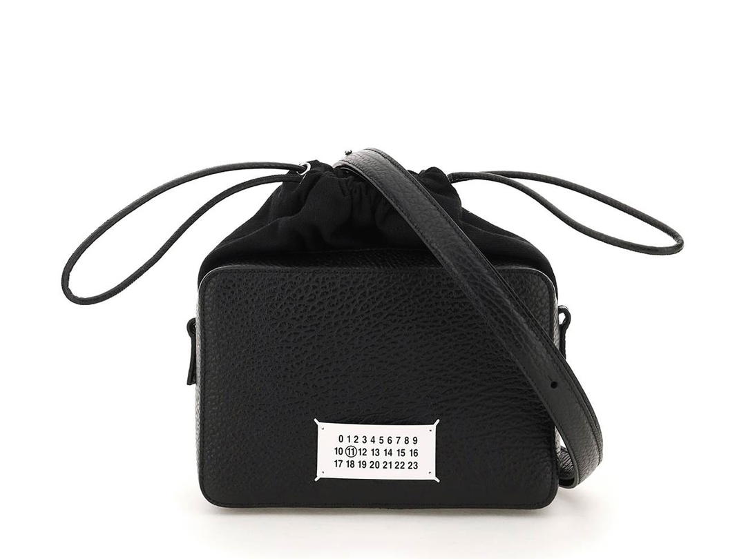 Maison Margiela Maison Margiela 5ac Medium Camera Bagblack Bovine Leather