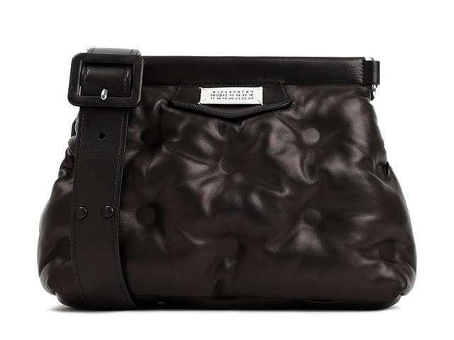 Maison Margiela Maison Margiela Glam Slam Leather Crossbody Bagblack Leather Leather - view 1