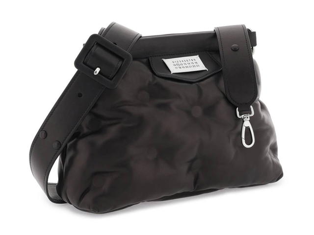 Maison Margiela Maison Margiela Glam Slam Leather Crossbody Bagblack Leather Leather - view 4