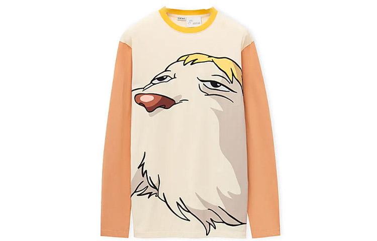 Loewe Loewe X Howl's Moving Castle T-Shirts Unisex Beige