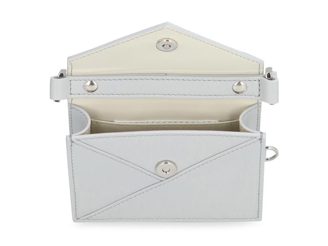 Maison Margiela Mm6 Maison Margiela Japanese 6 Mini Crossbody Baggrey Polyurethane 76 Polyester 17 Cow Hide 100 - view 5