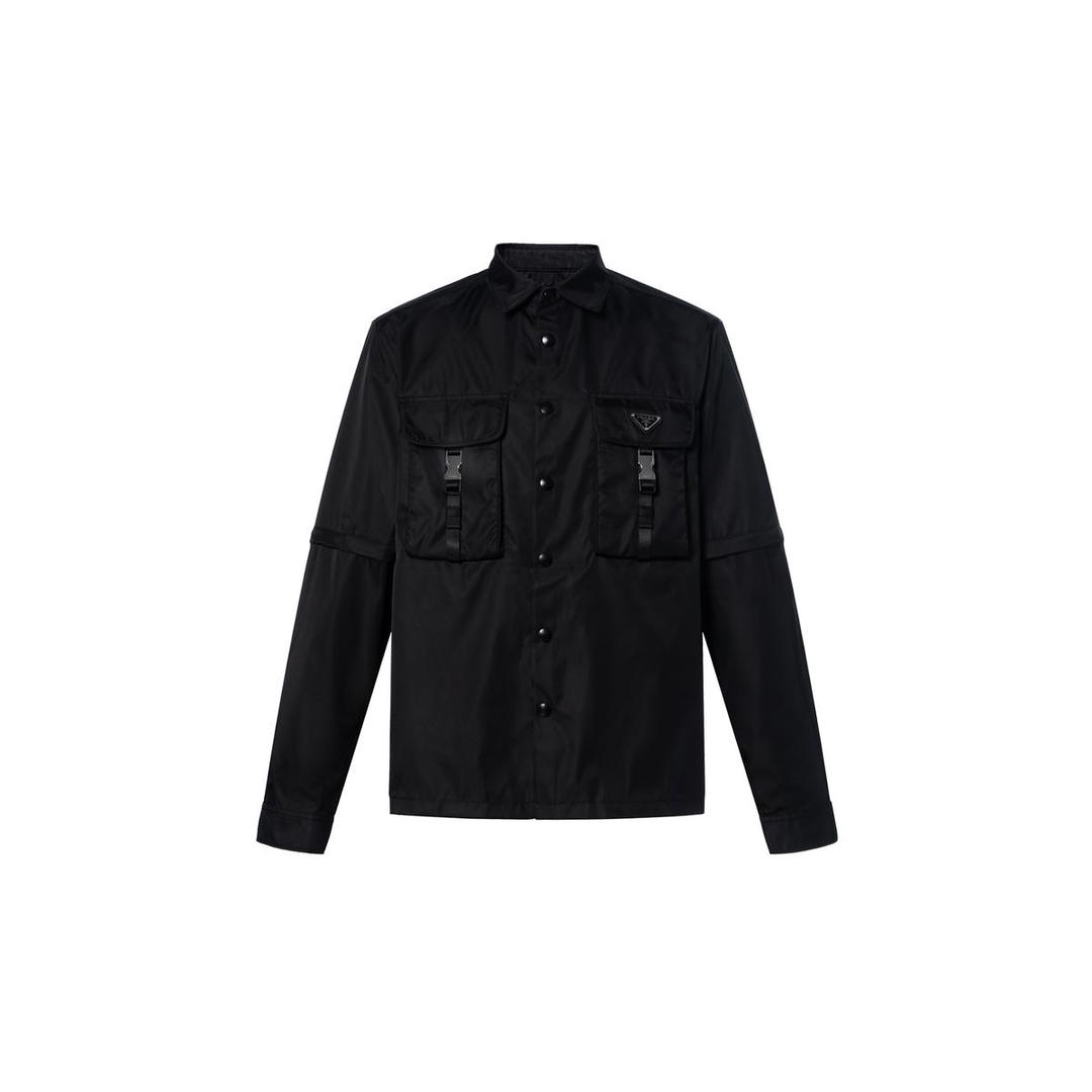 Prada Prada Re Nylon Oversized Shirt
