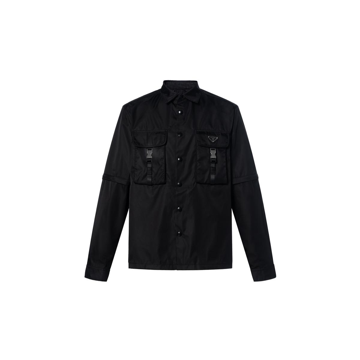 Prada Prada Re Nylon Oversized Shirt