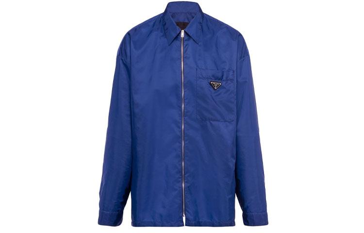 Prada Prada Jackets Men Blue