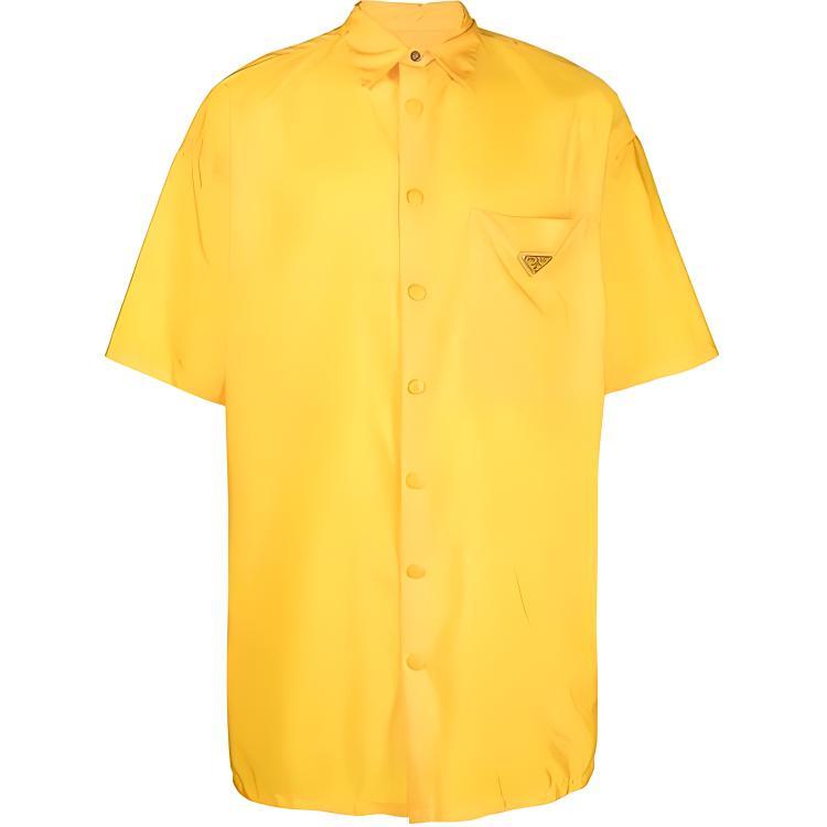 Prada Prada Shirts Men Yellow