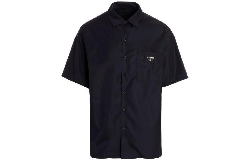 Prada Prada Shirts Men Dark Blue